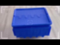 Pabrik Kotak Pindah Plastik Daur Ulang Kotak penyimpanan plastik yang dapat ditumpuk